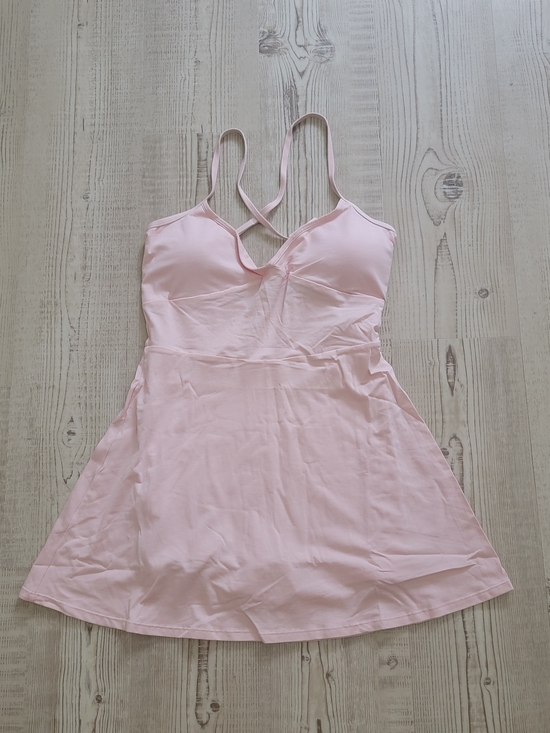 l*space Dresses & Skirts - NWT L*Space Rally Active Dress Size Large Petal Pink Tennis Athletic Golf Mini